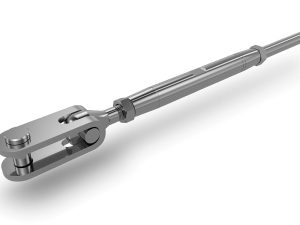 Toggle-Wireterminal metric closed body rigging screw (142-)