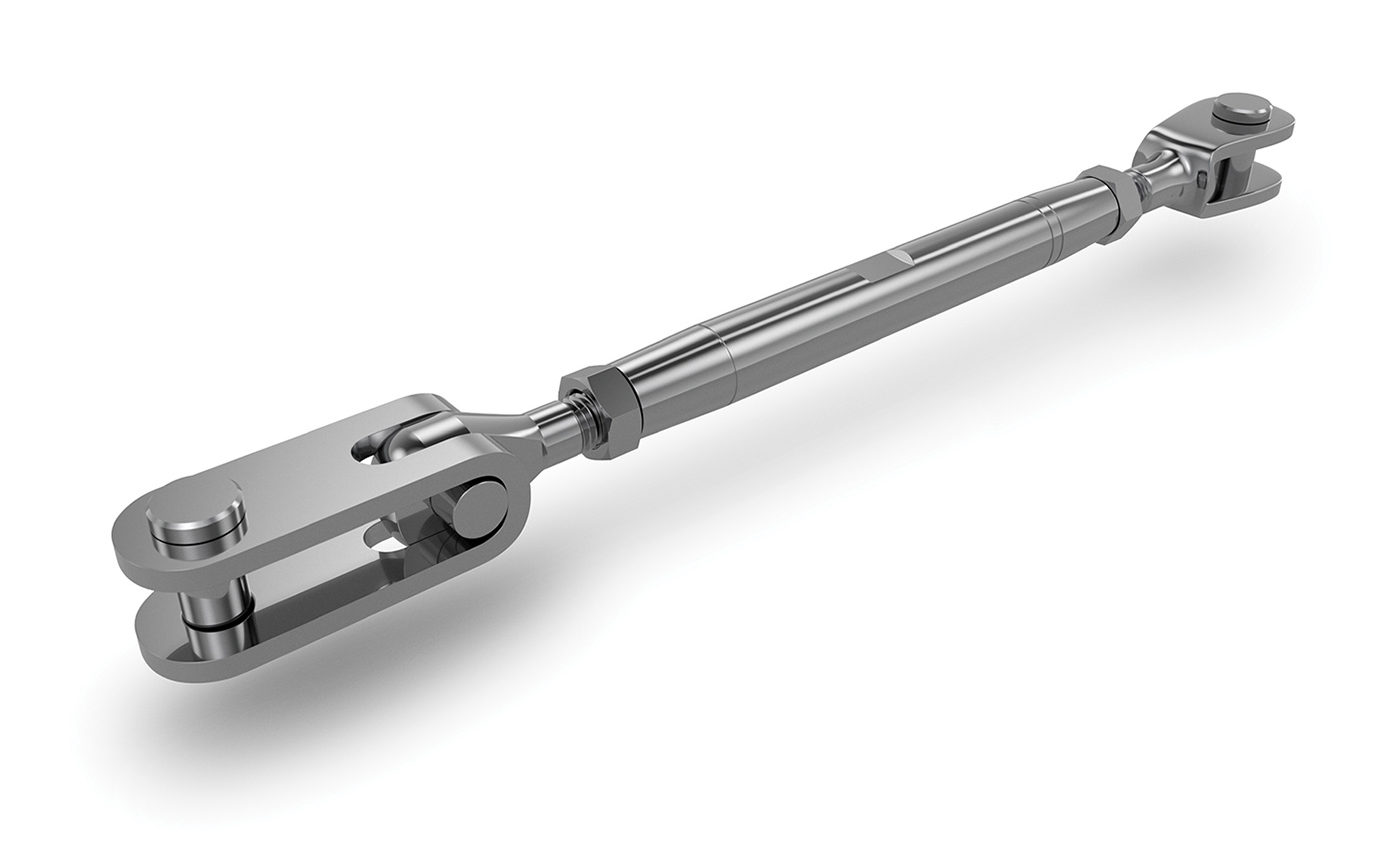 Toggle-Fork UNF closed body rigging screw (151-)