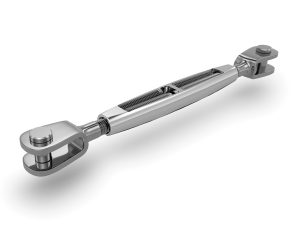 Fork-Fork open chromed bronzebody (171-)