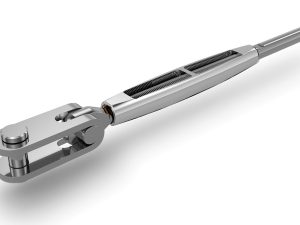 Toggle- Wireterminal open Chromed Bronzebody (182-)