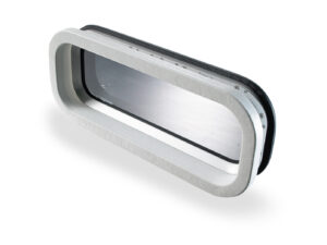92-series fixed portlights oval shape with aluminium inner frame